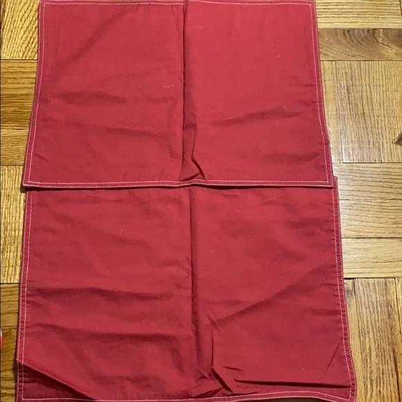NWOT vintage Ralph Lauren red placemats (2) - Picture 5 of 5